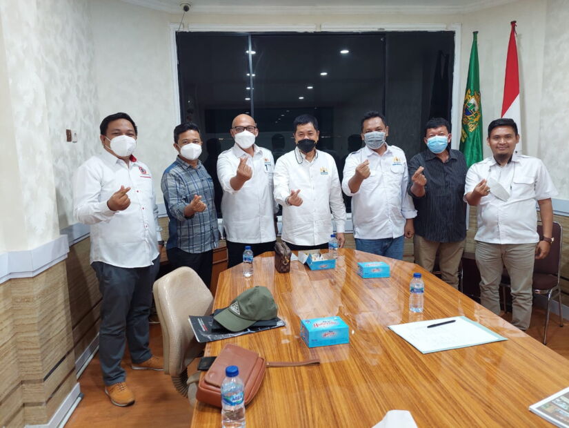 KADIN Muara Enim Kordinasi dengan KADIN Provinsi Sumatera Selatan