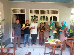 Kunjungan ke UKM Raja Nanas Desa Kasih Dewa Kec Rambang Muara Enim