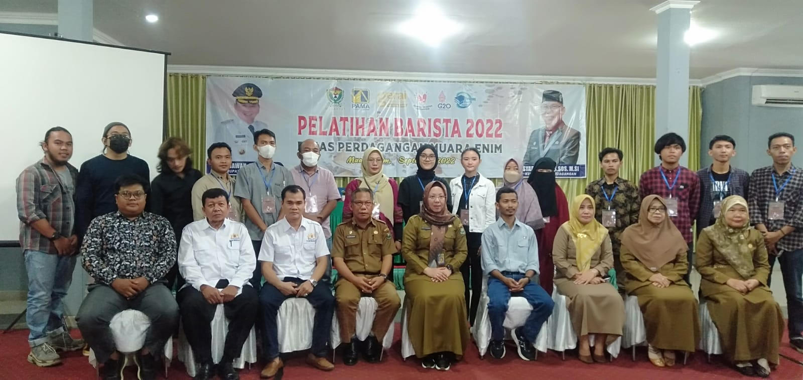 KADIN Muara Enim Hadiri Pelatihan Barista 2022